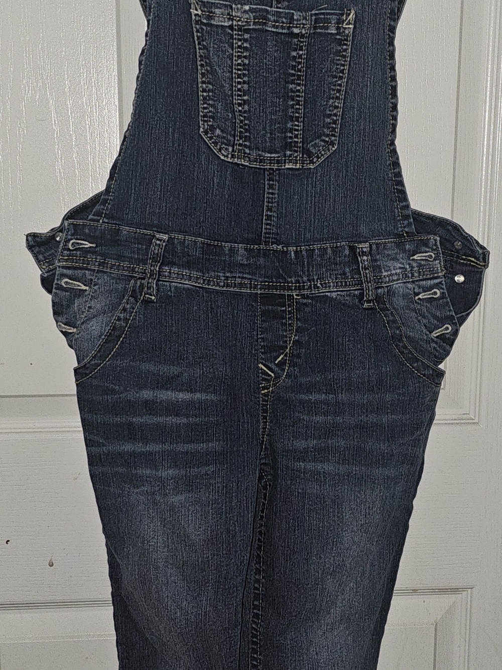 Wallflower Dark Indigo Denim Women’s Overalls